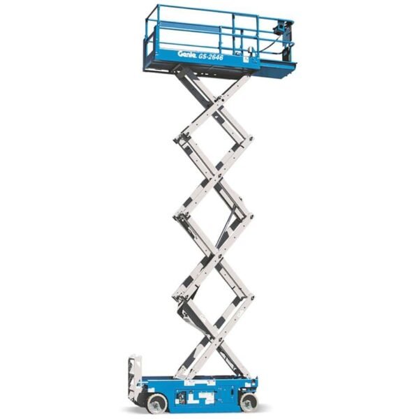 Plataforma elevatória elétrica tipo tesoura 10m - Genie - Modelo GS2646 - Imagem 2